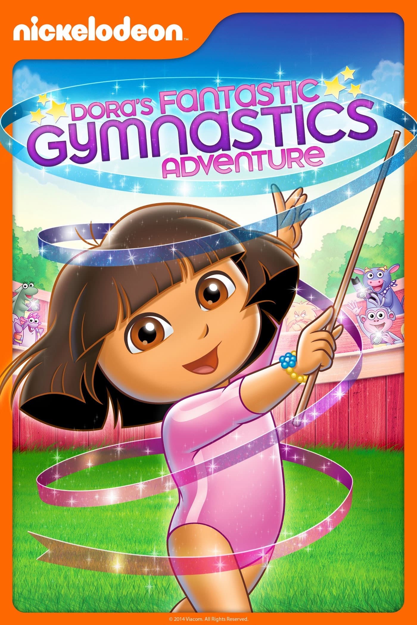 Dora the Explorer: Dora's Fantastic Gymnastics Adventure backdrop