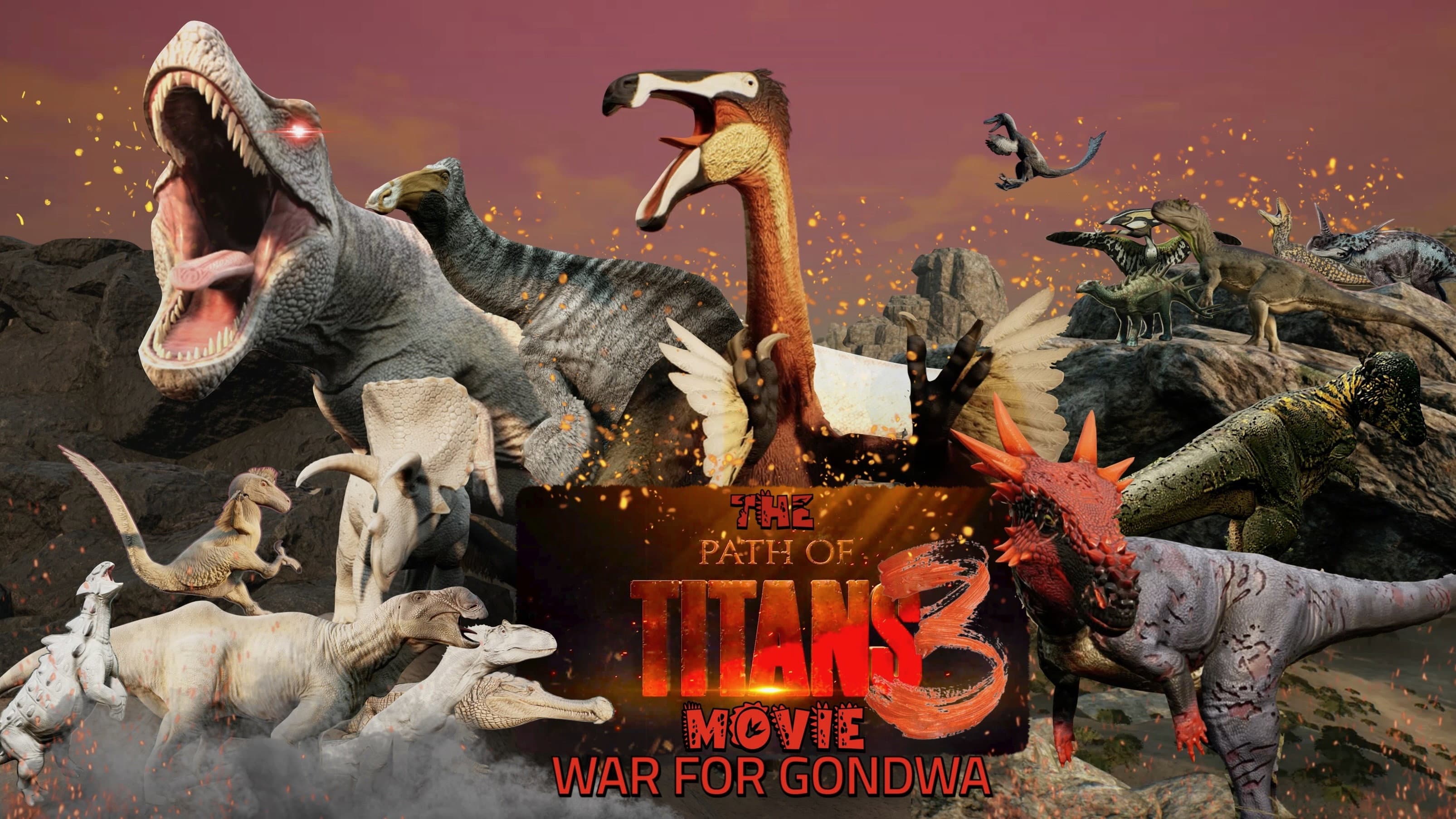 The Path of Titans Movie 3 - WAR FOR GONDWA backdrop