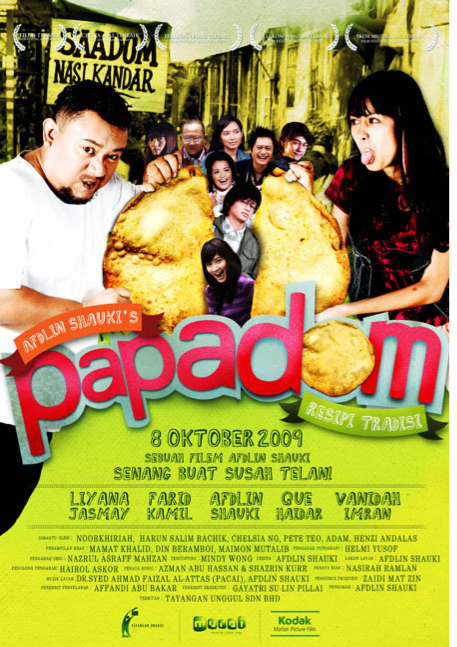 Papadom backdrop