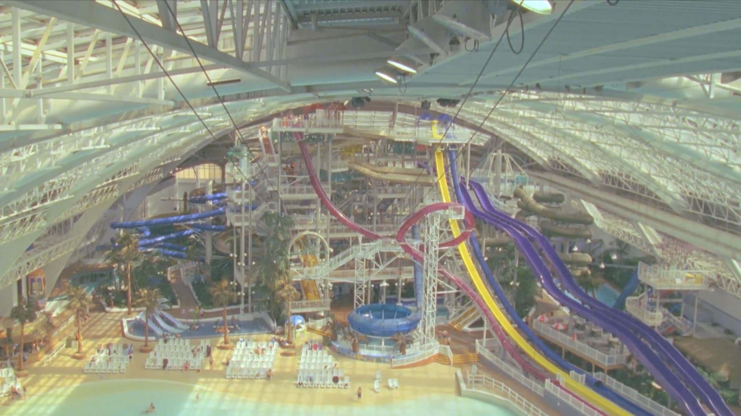 Waterpark backdrop