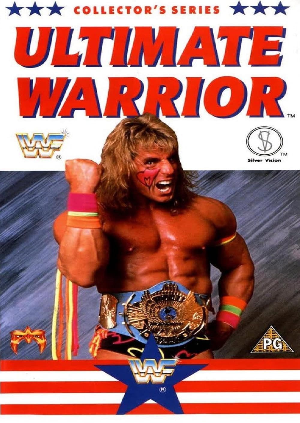 The Ultimate Warrior backdrop
