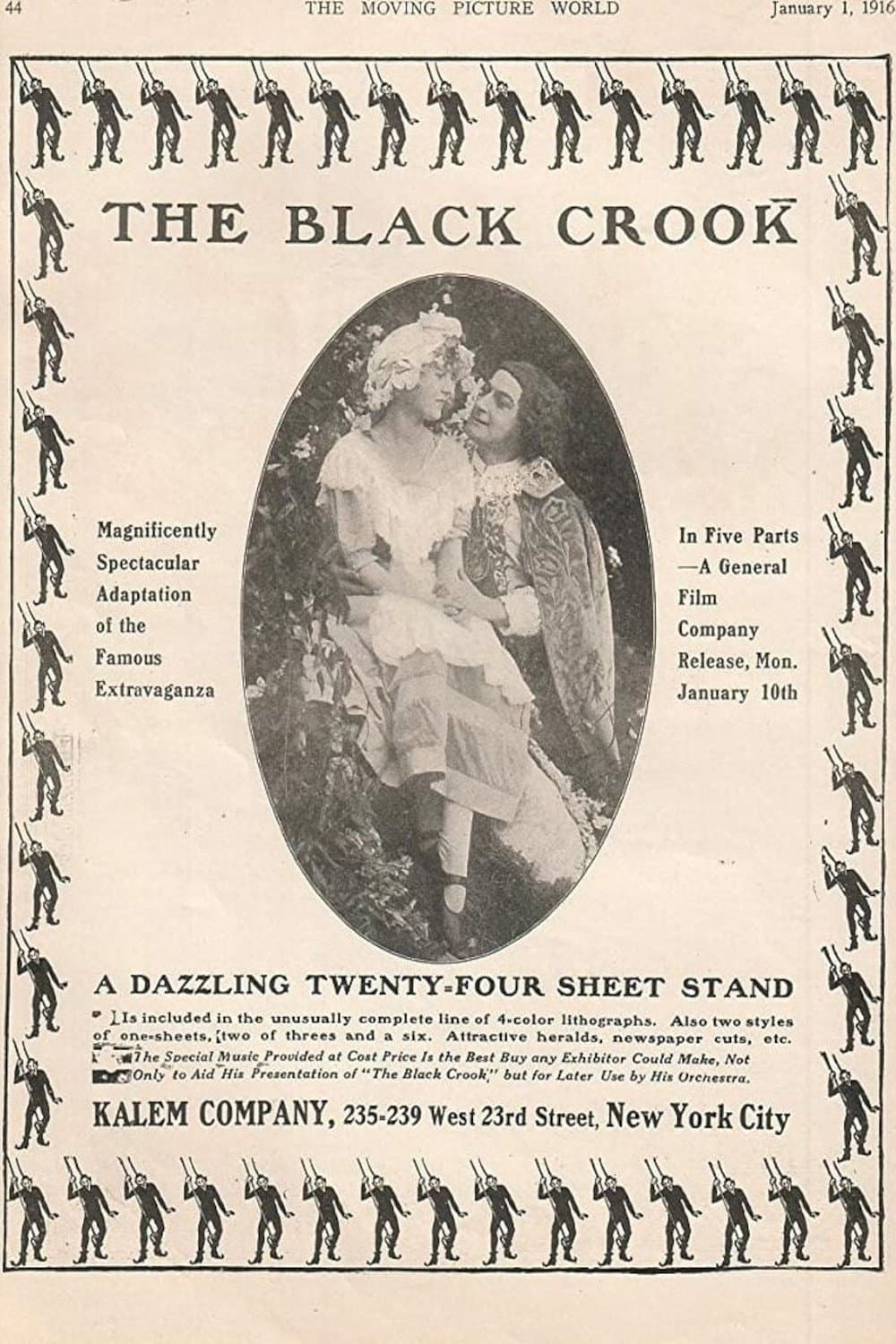 The Black Crook backdrop