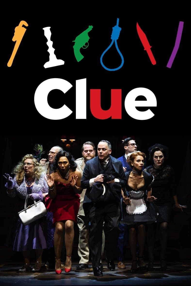 Clue backdrop