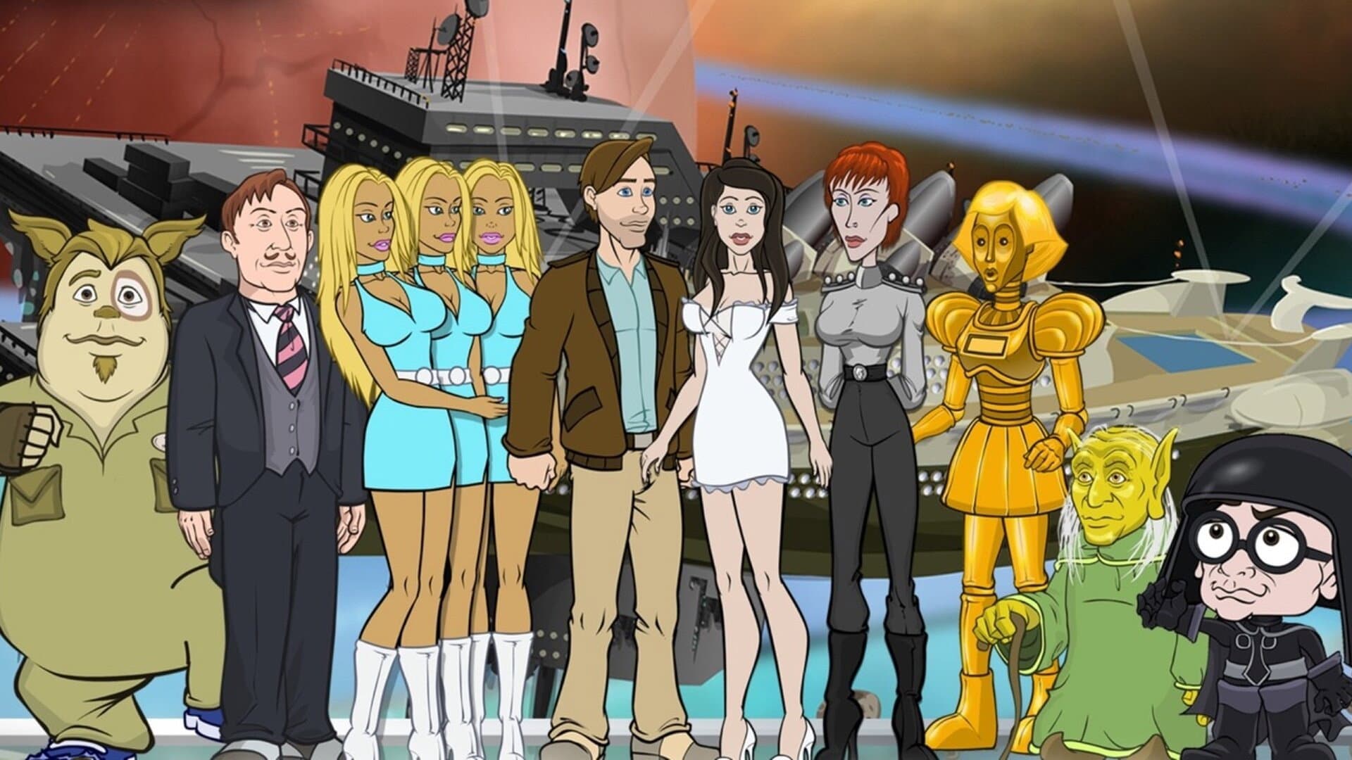 Spaceballs: The Totally Warped Animated Adventures backdrop
