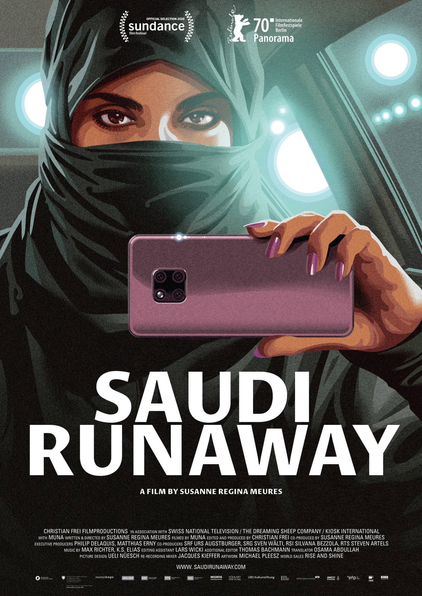 Saudi Runaway backdrop