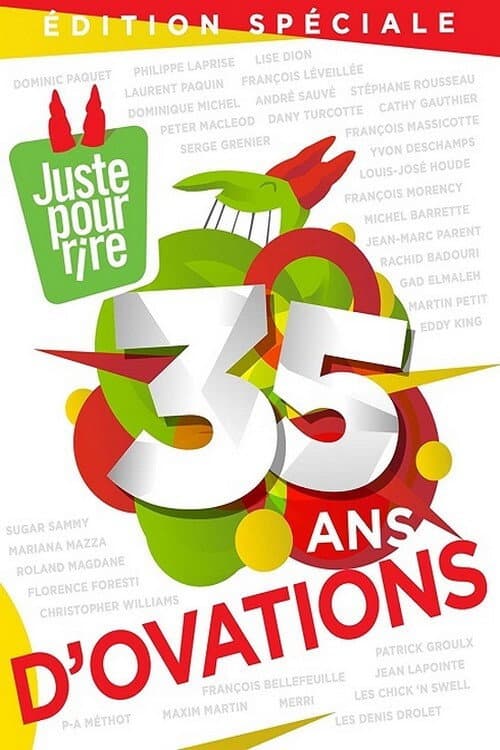 Juste pour rire - 35 ans d'ovations backdrop