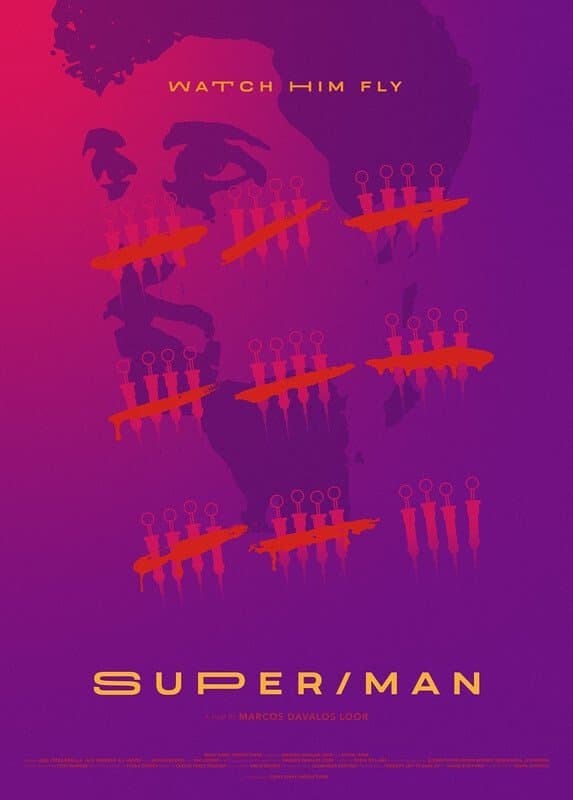 Super/Man backdrop