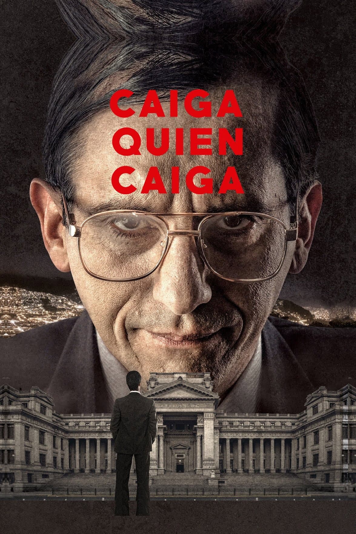 Caiga quien caiga backdrop