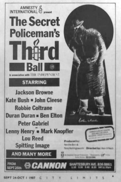 The Secret Policeman’s Third Ball backdrop
