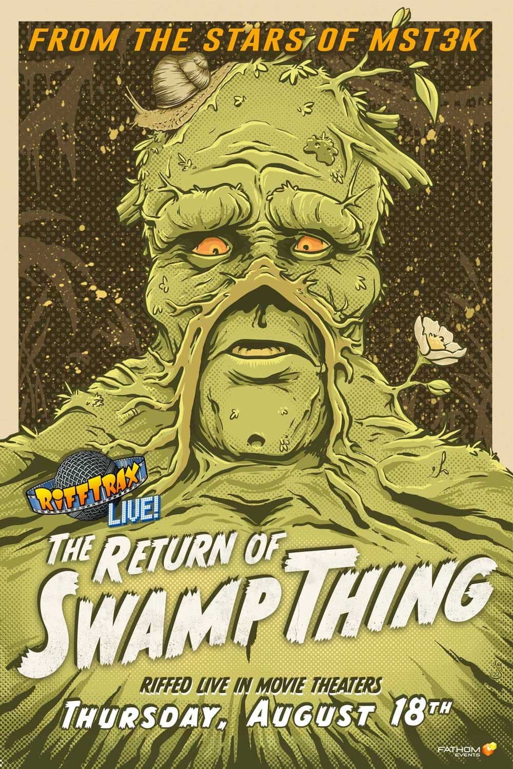 RiffTrax Live: The Return of Swamp Thing backdrop