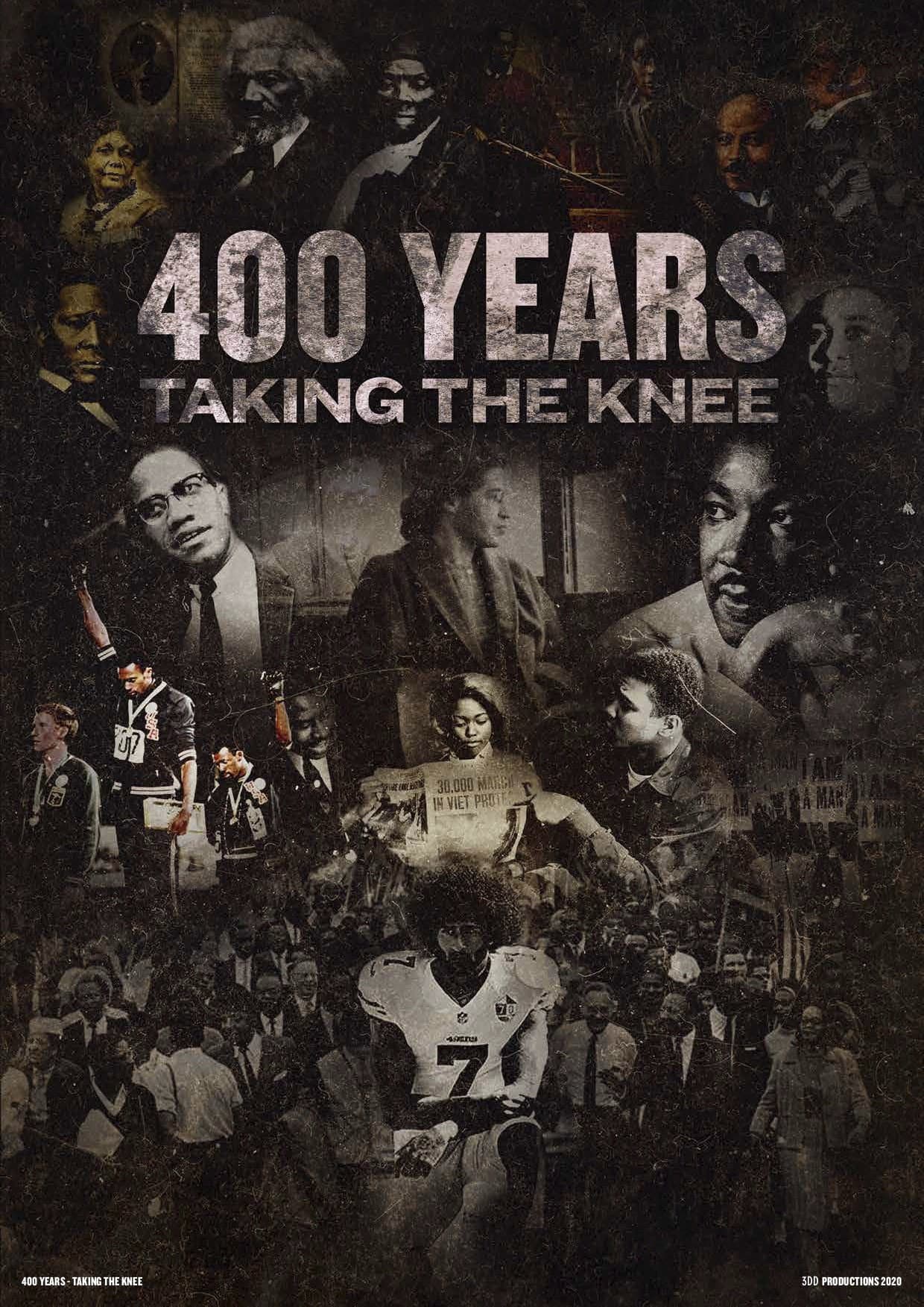 400 Years Taking the Knee backdrop