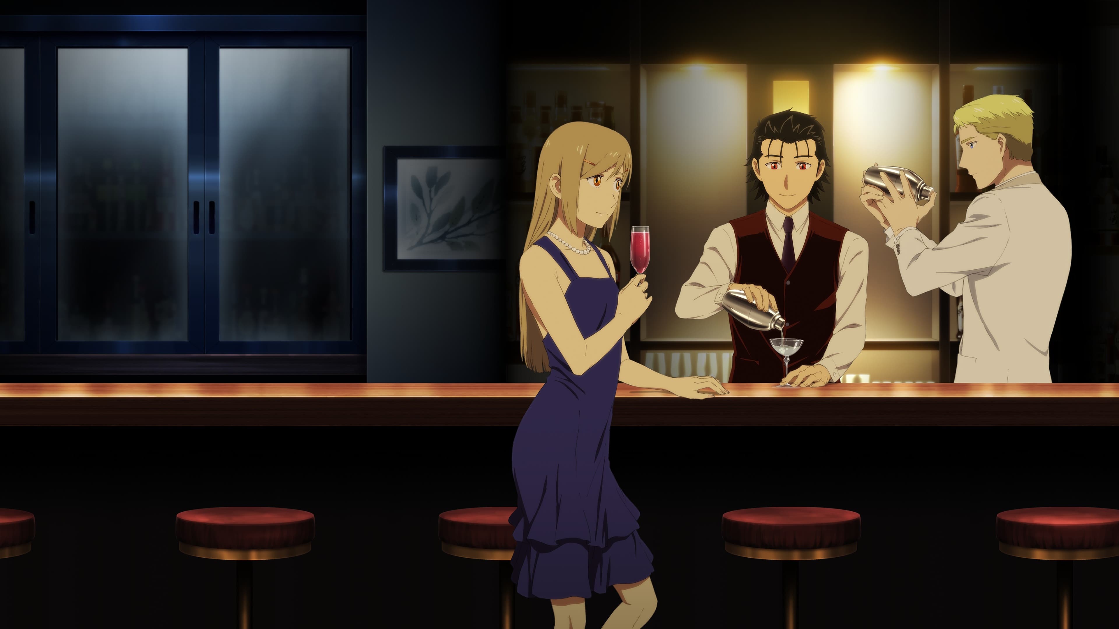 BARTENDER Glass of God backdrop