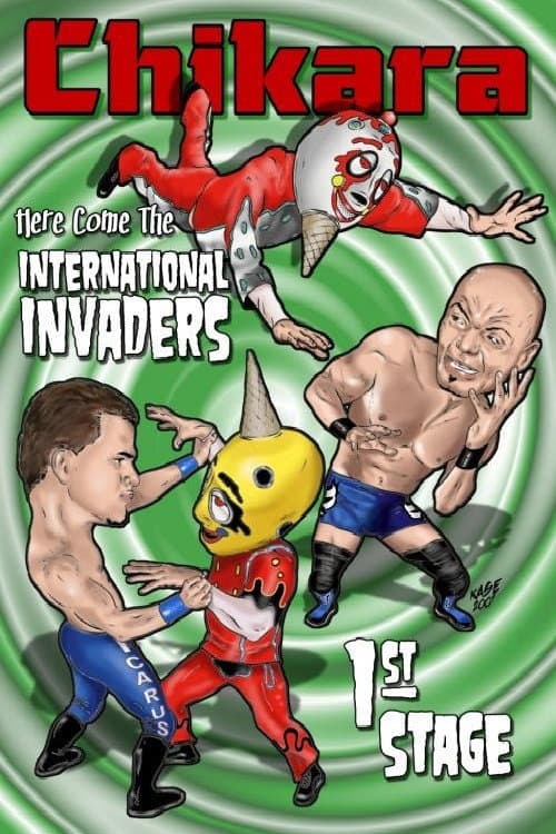 Chikara: Here Comes The International Invaders - 1st Stage "Attack of the Phantom Sith" backdrop