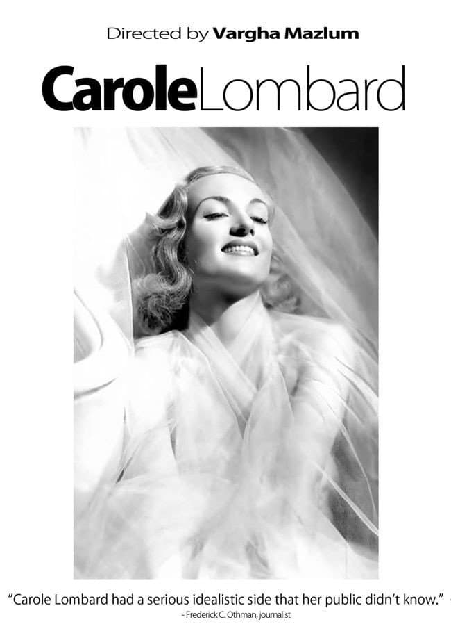 Carole Lombard backdrop