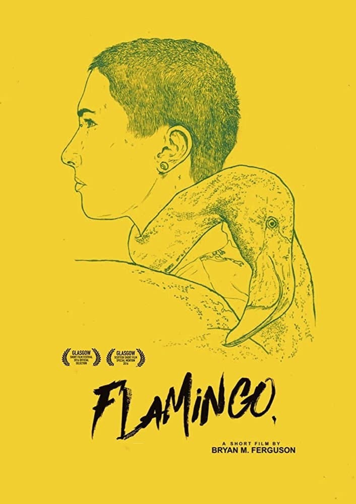 Flamingo backdrop