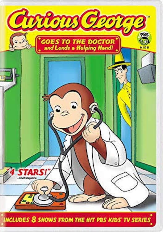 Curious George Goes to The Doctor backdrop