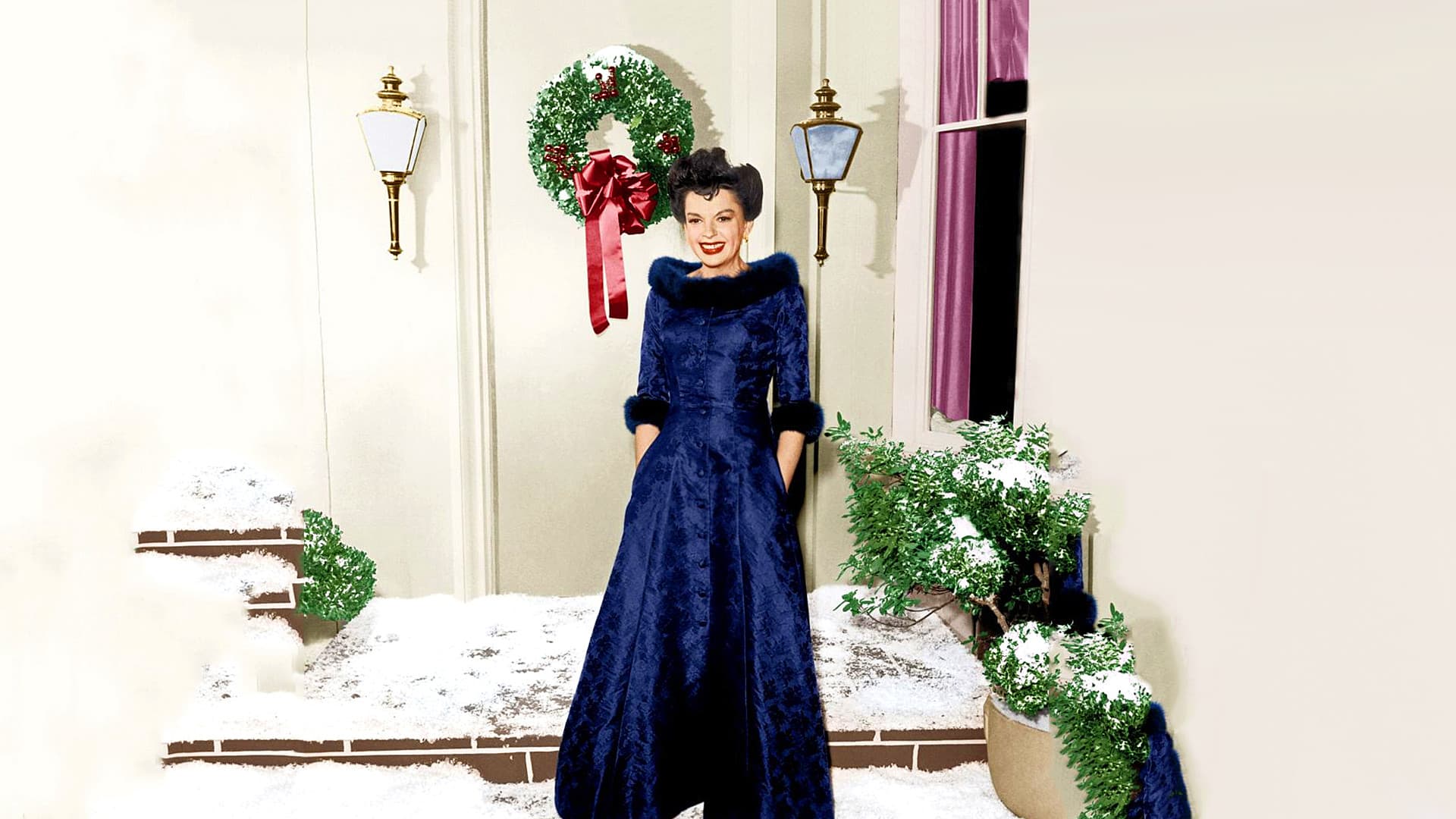 The Judy Garland Christmas Show backdrop