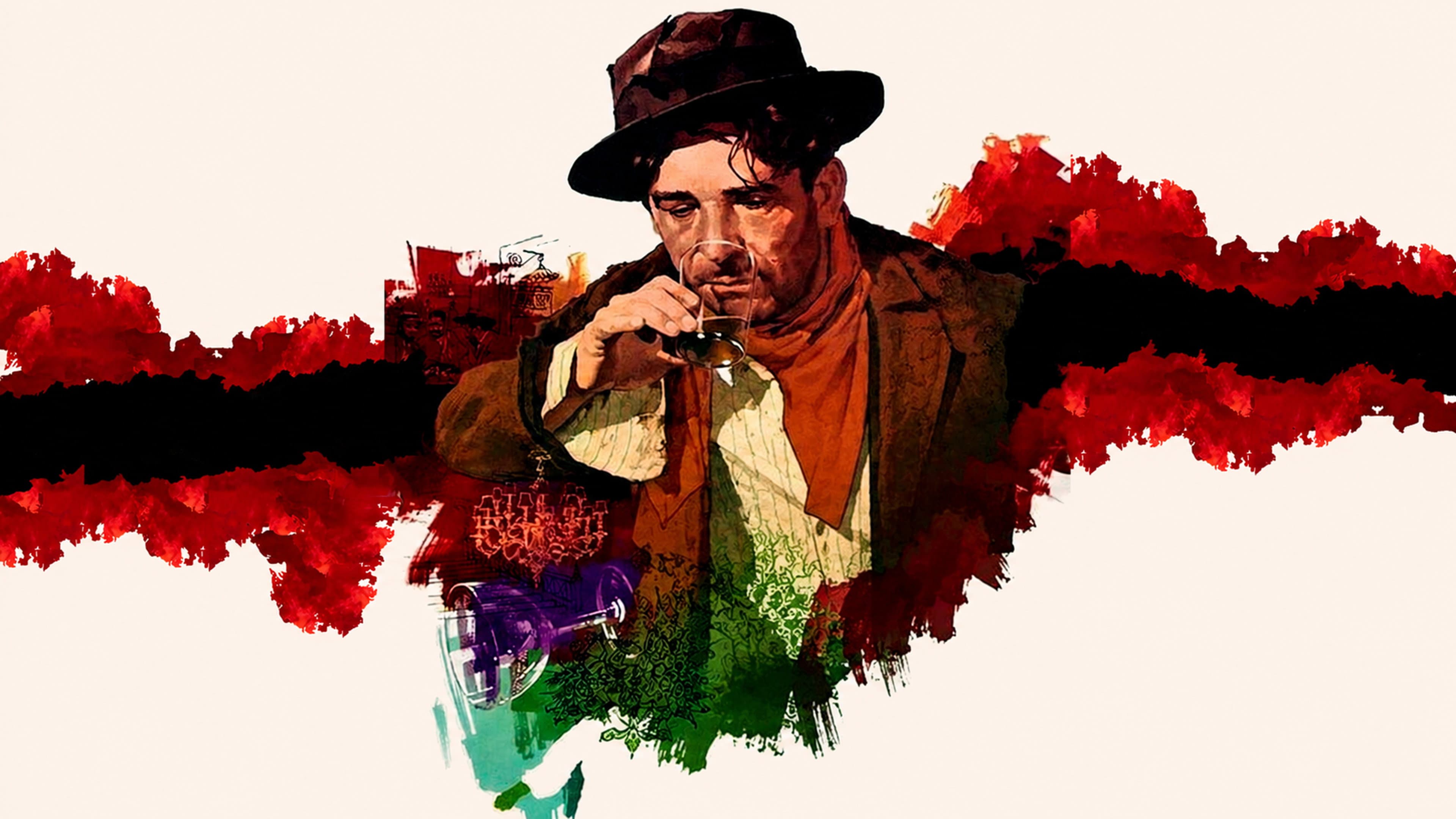 The Drunkard backdrop