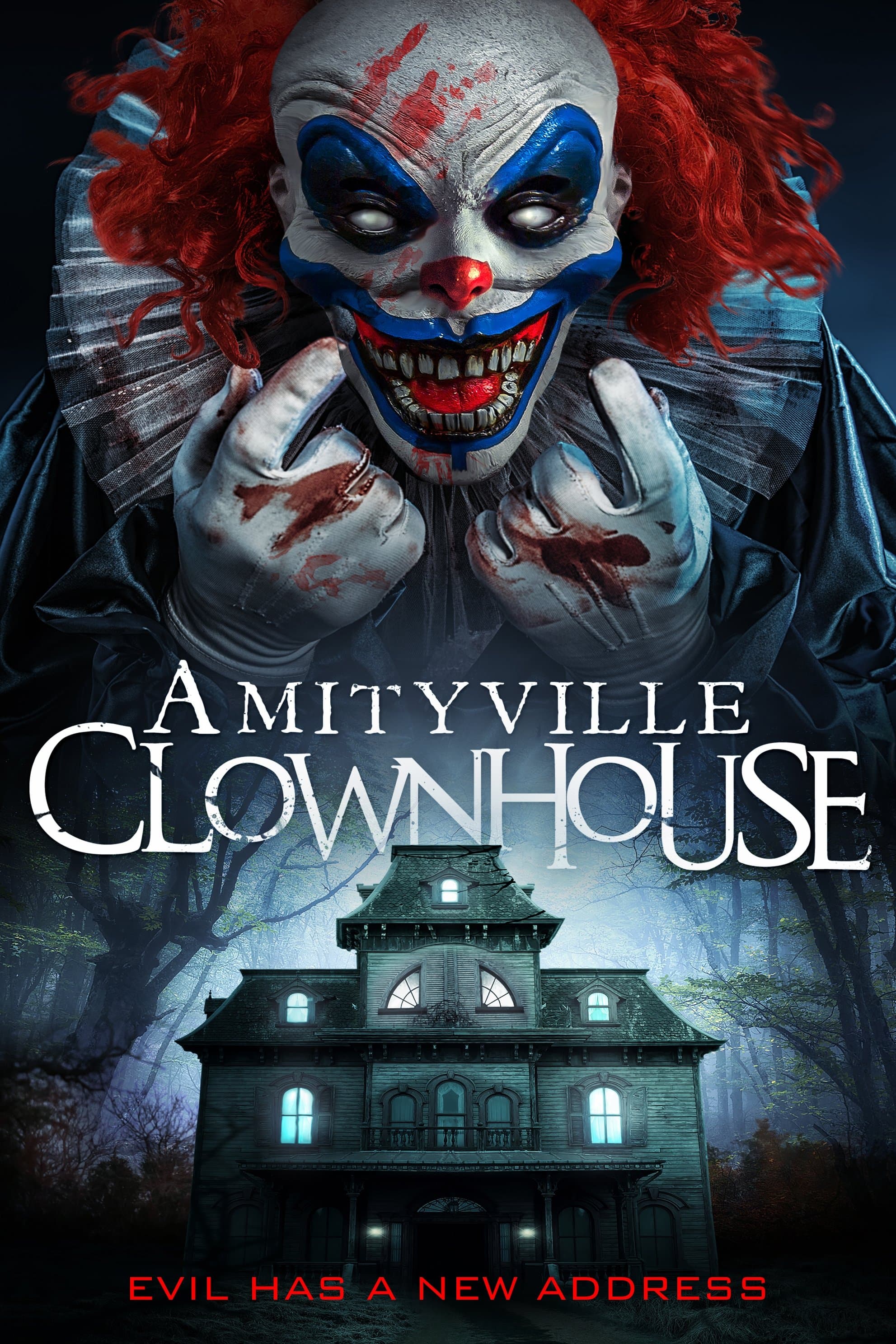 Amityville Clownhouse backdrop
