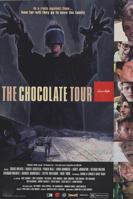 The Chocolate Tour backdrop