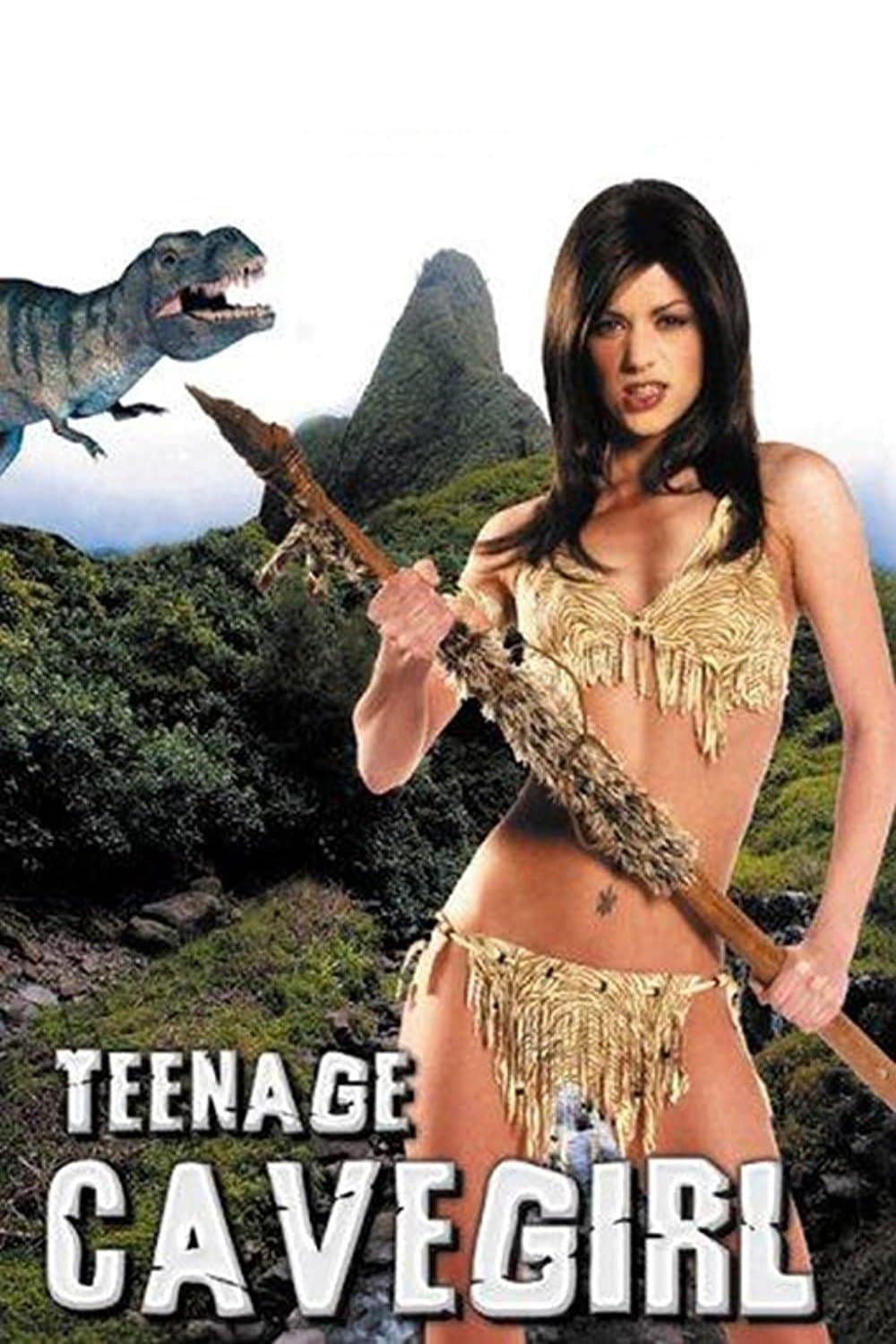 Teenage Cavegirl backdrop