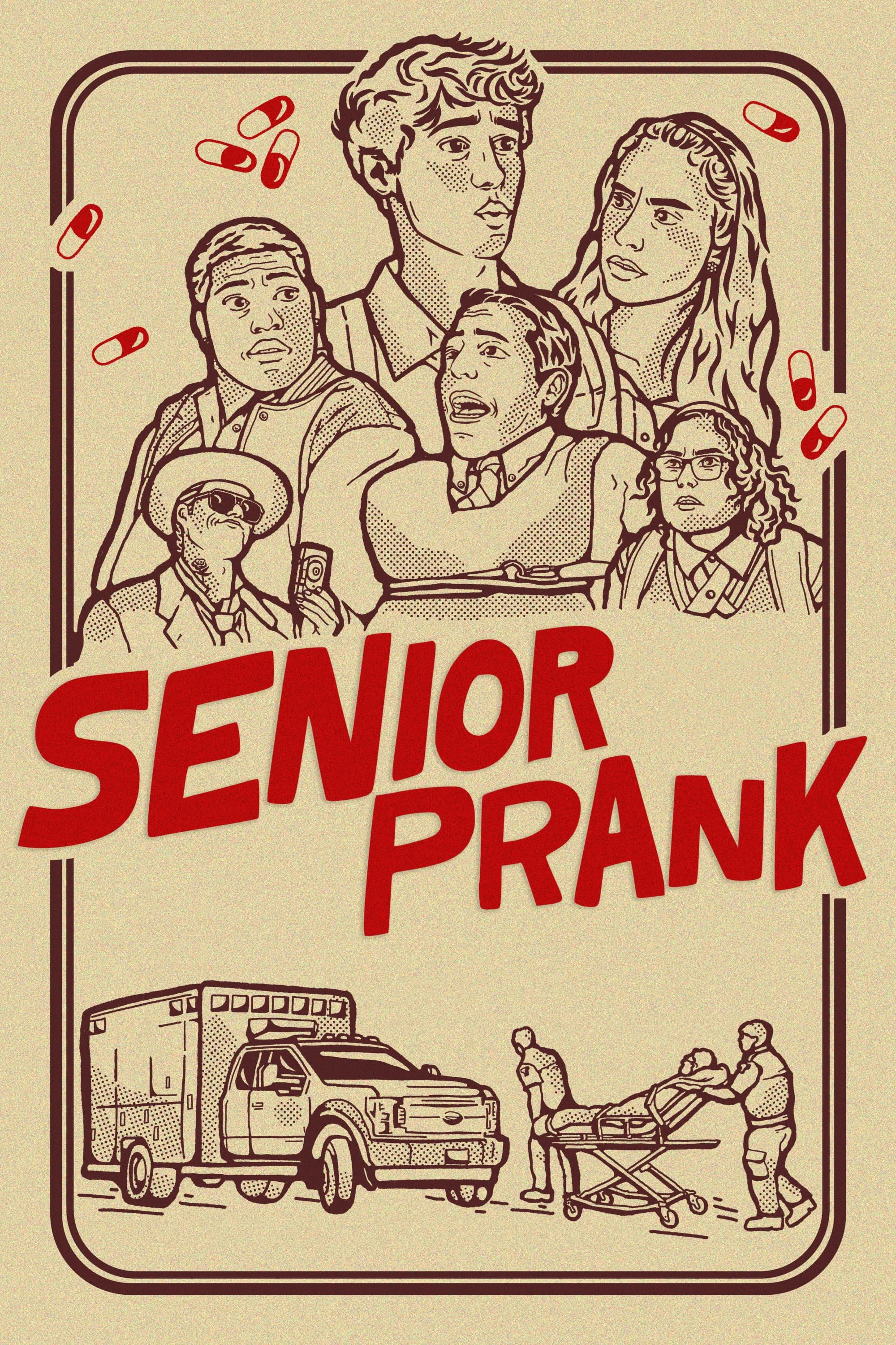 Senior Prank backdrop