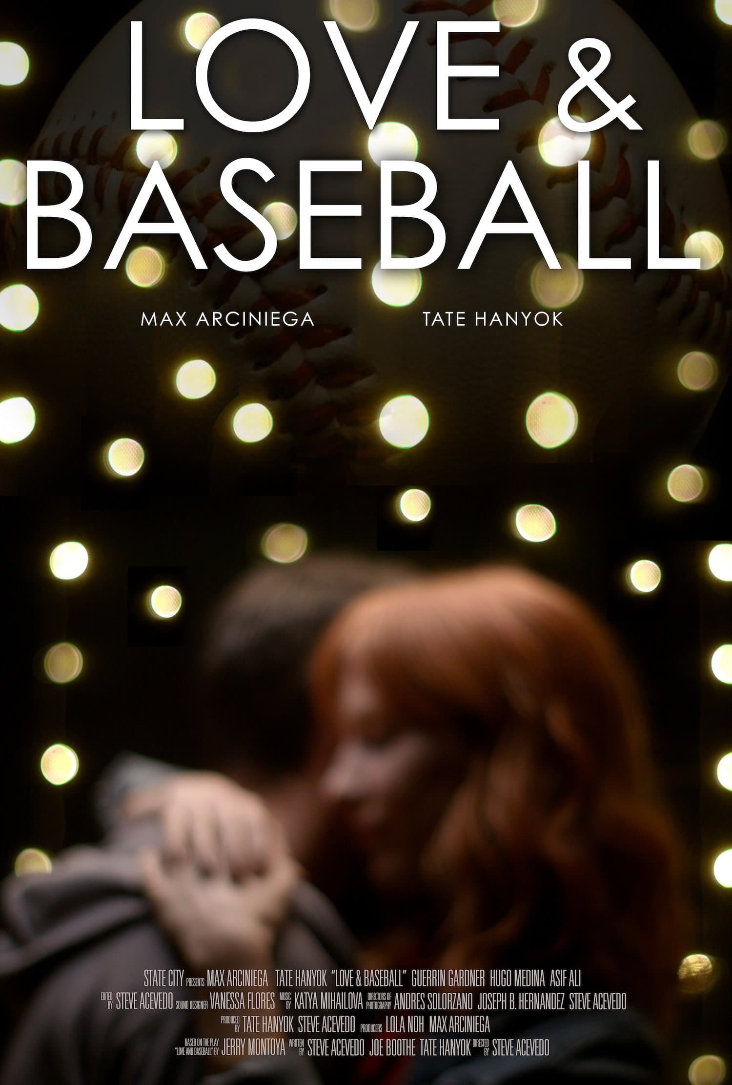 Love and Baseball backdrop