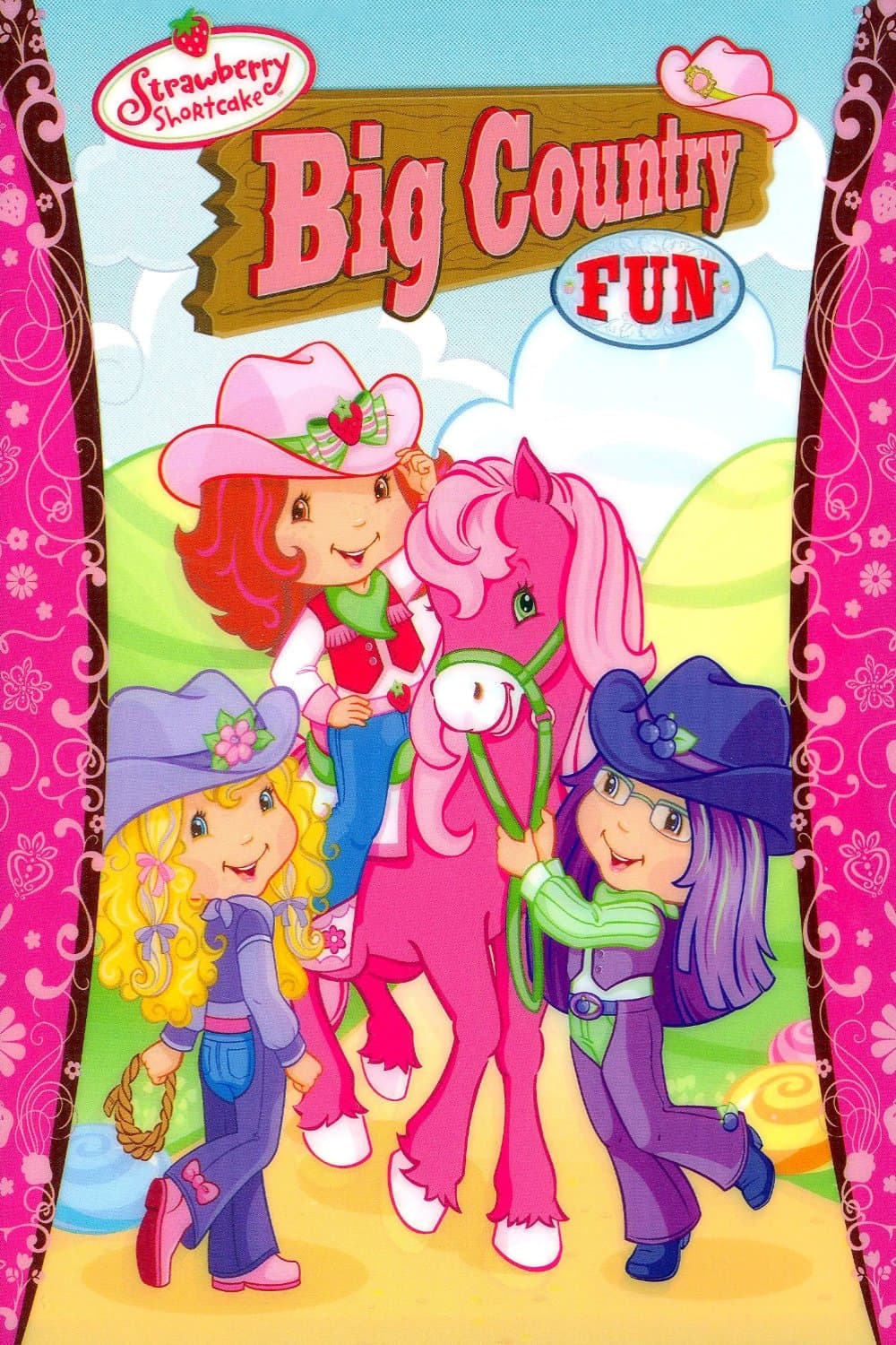 Strawberry Shortcake: Big Country Fun backdrop