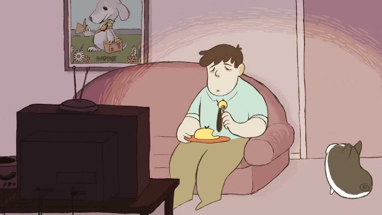 Omelette backdrop