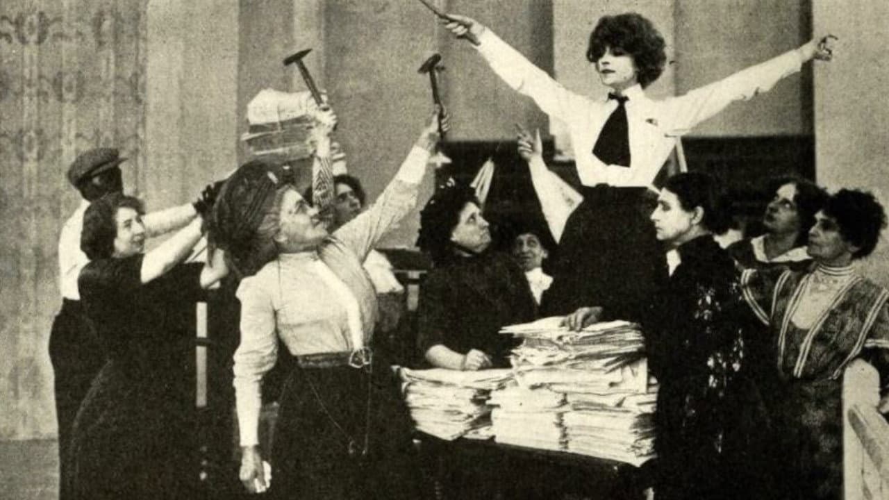 The Suffragette backdrop