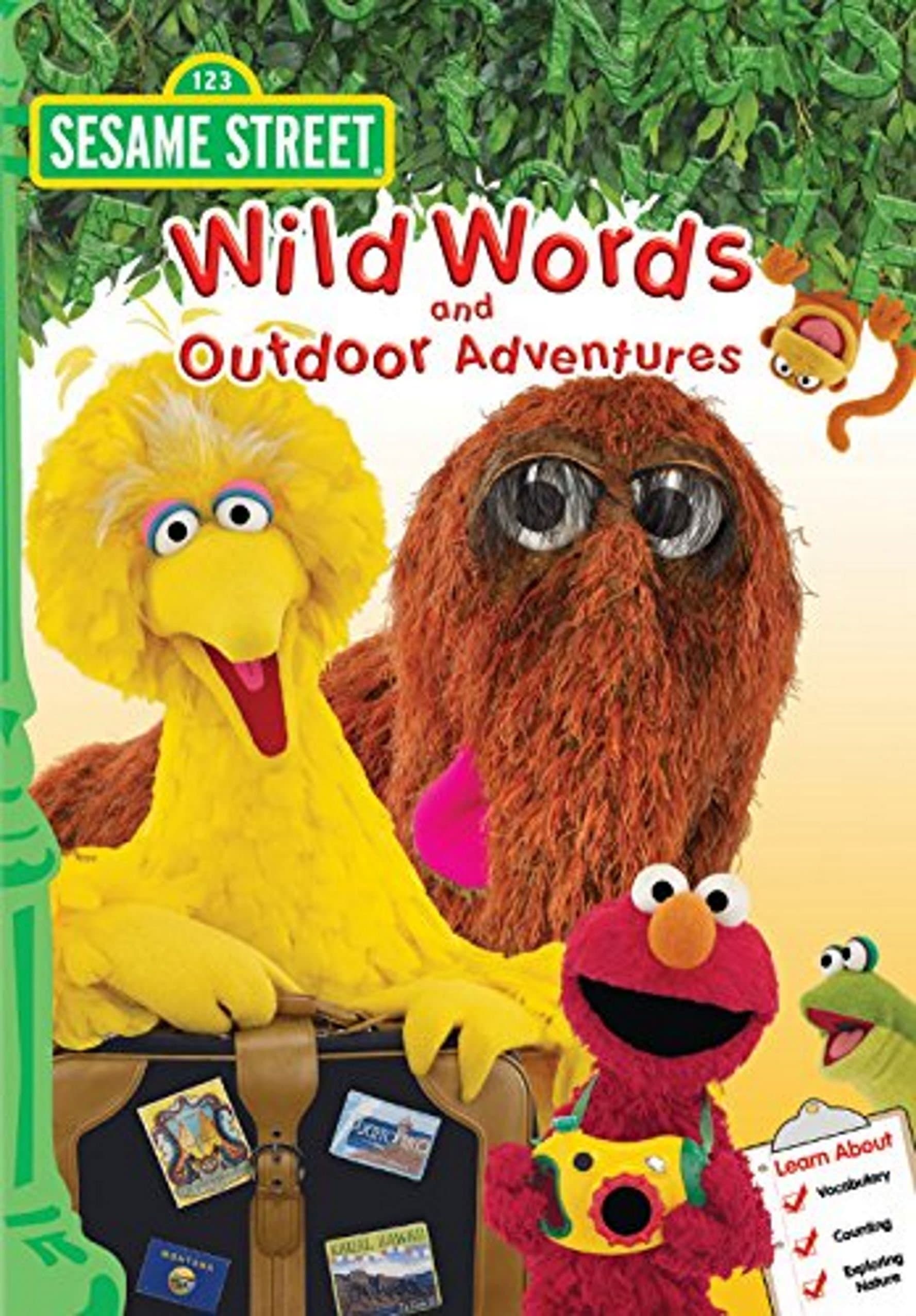 Sesame Street: Wild Words and Outdoor Adventures backdrop