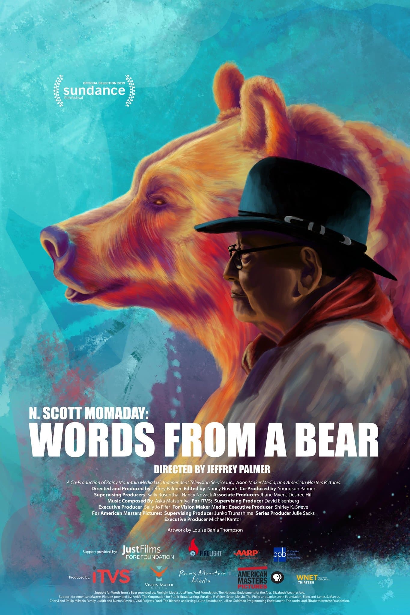 Words from a Bear backdrop