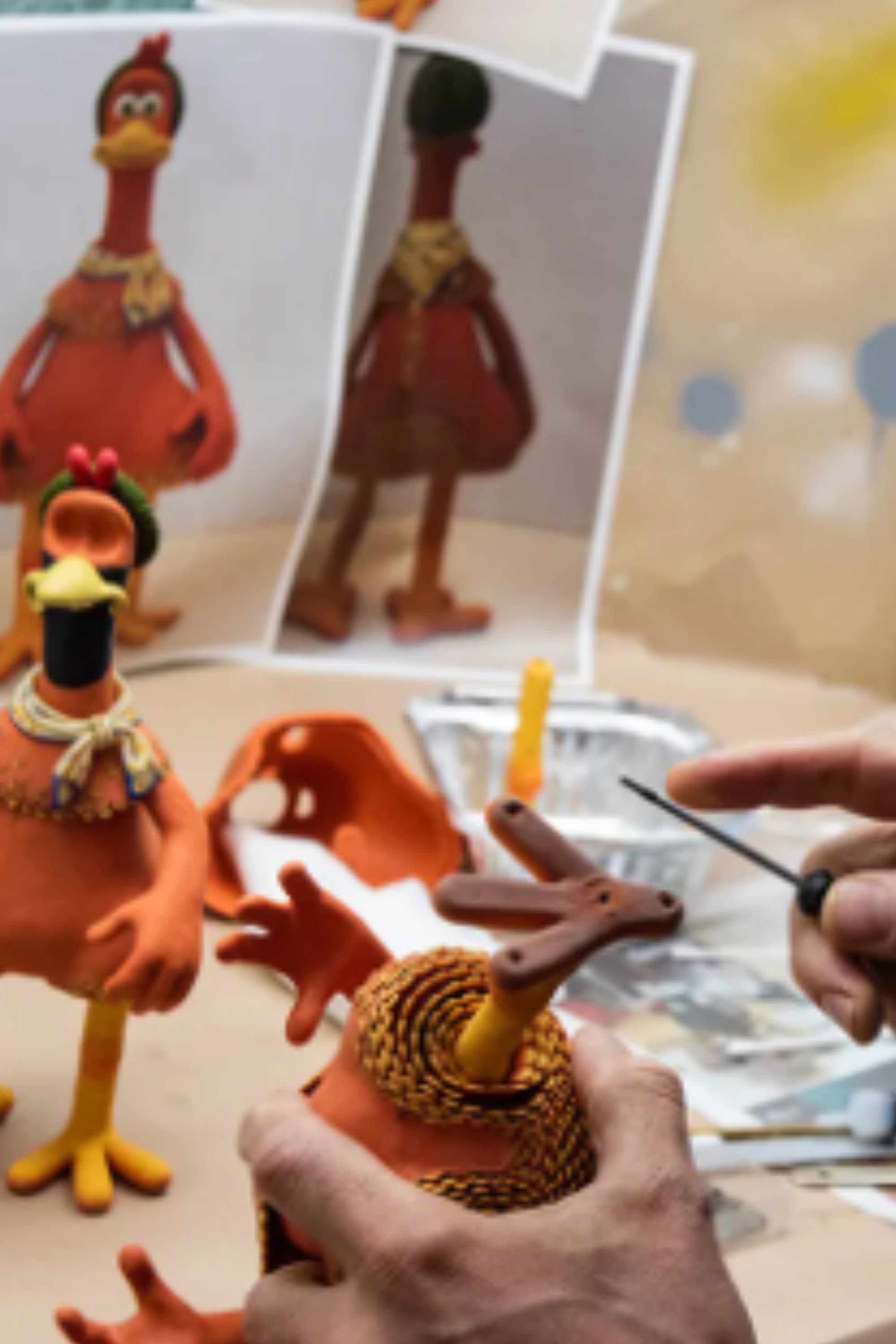 The Making of Chicken Run: Dawn of the Nugget backdrop