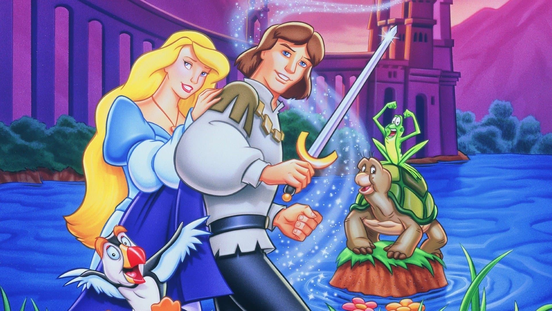 The Swan Princess: The Mystery of the Enchanted Kingdom backdrop