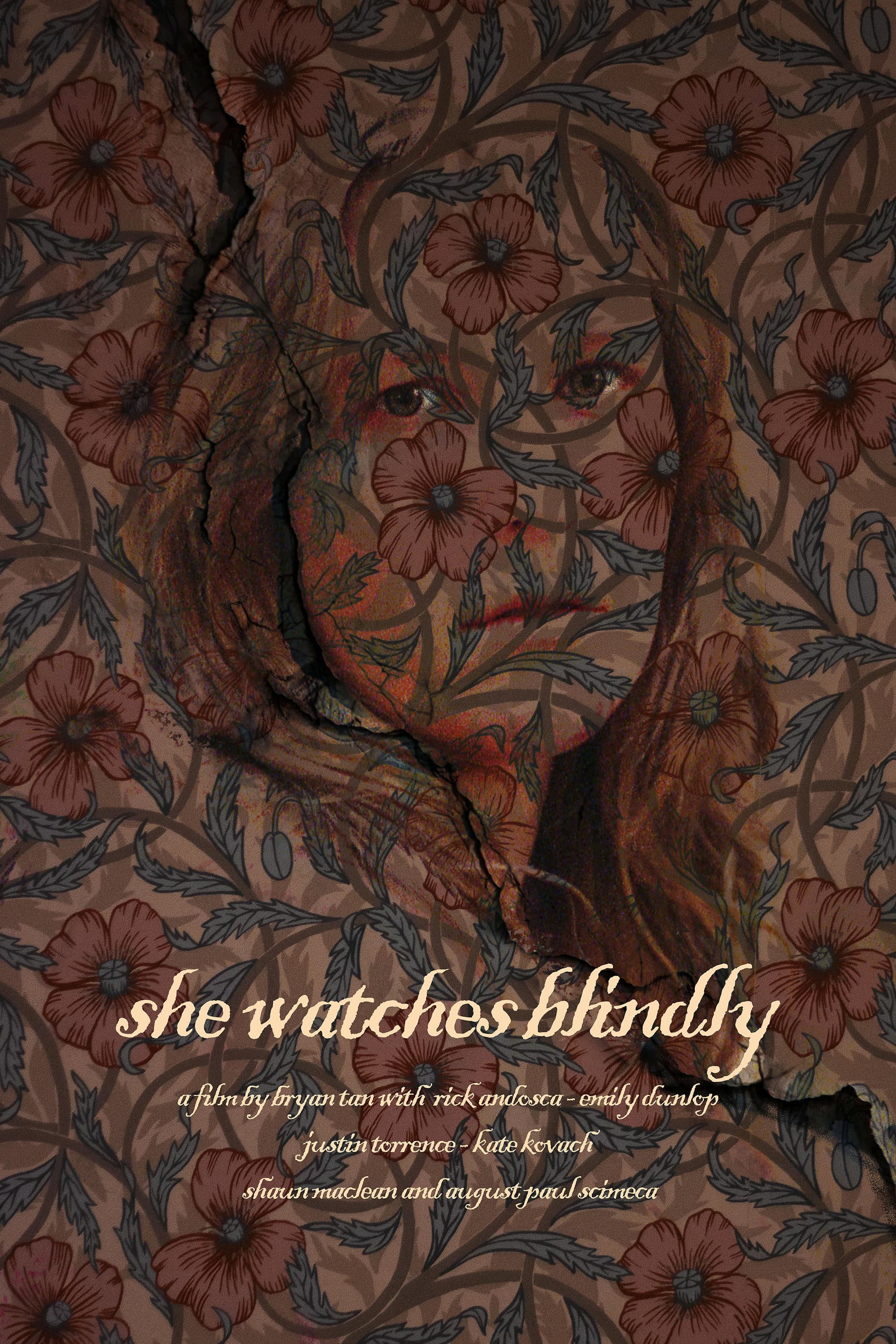 She Watches Blindly backdrop