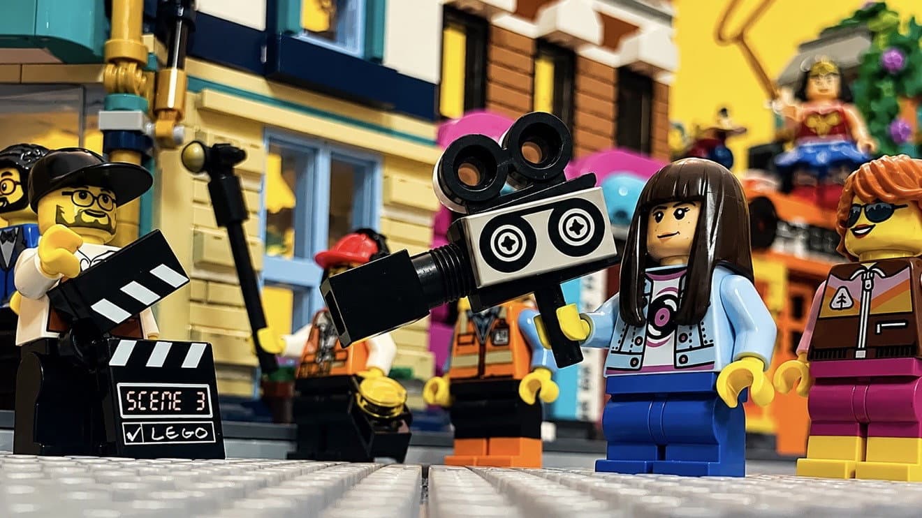 Untitled Patty Jenkins LEGO Film backdrop