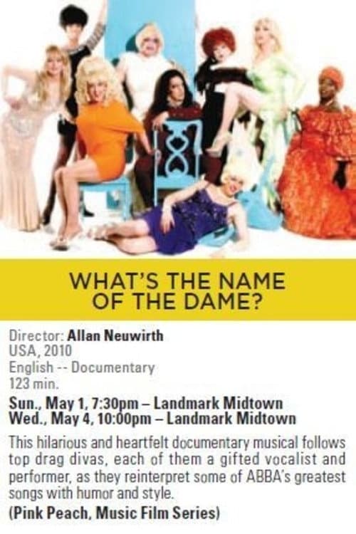 What's the Name of the Dame? backdrop
