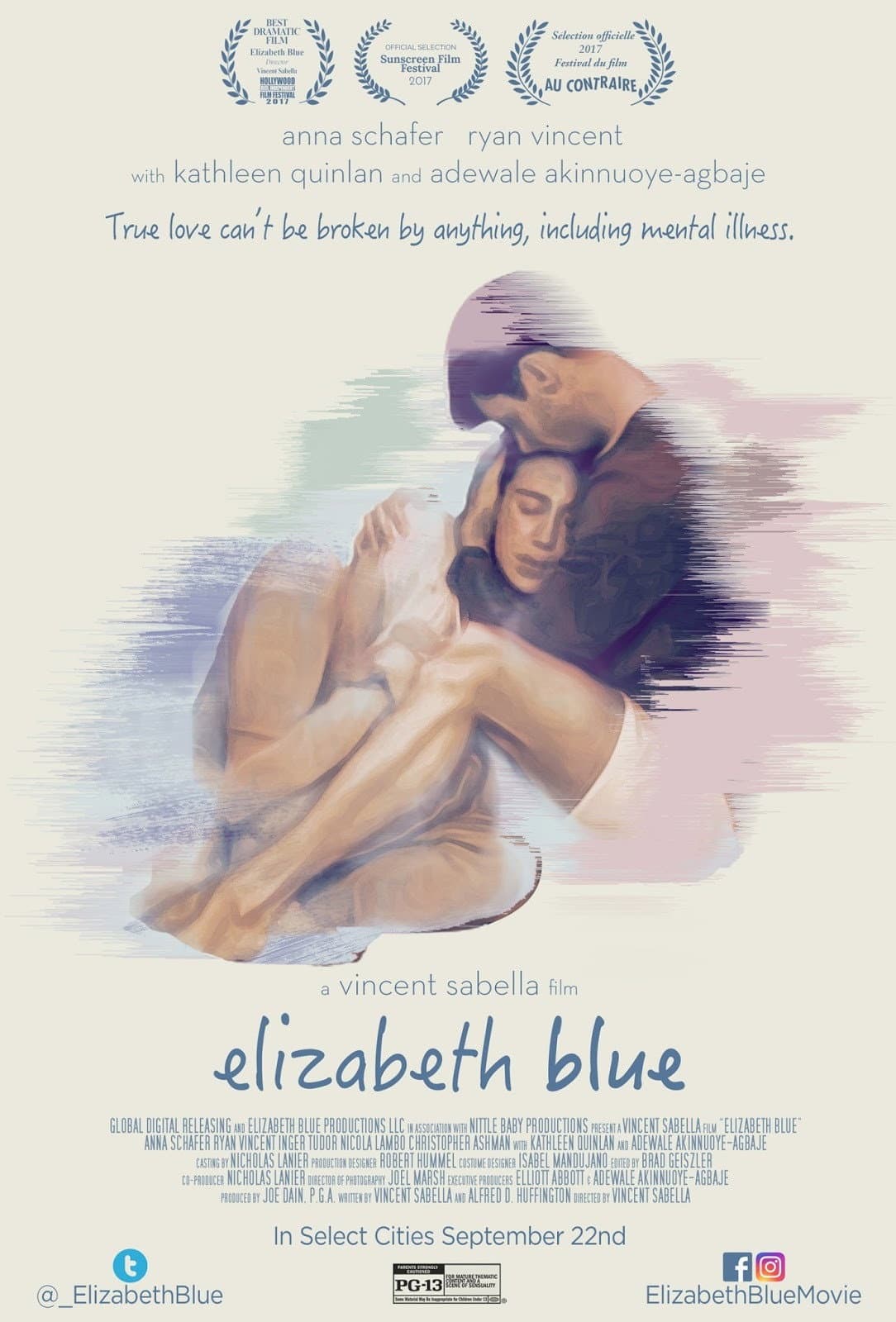 Elizabeth Blue backdrop