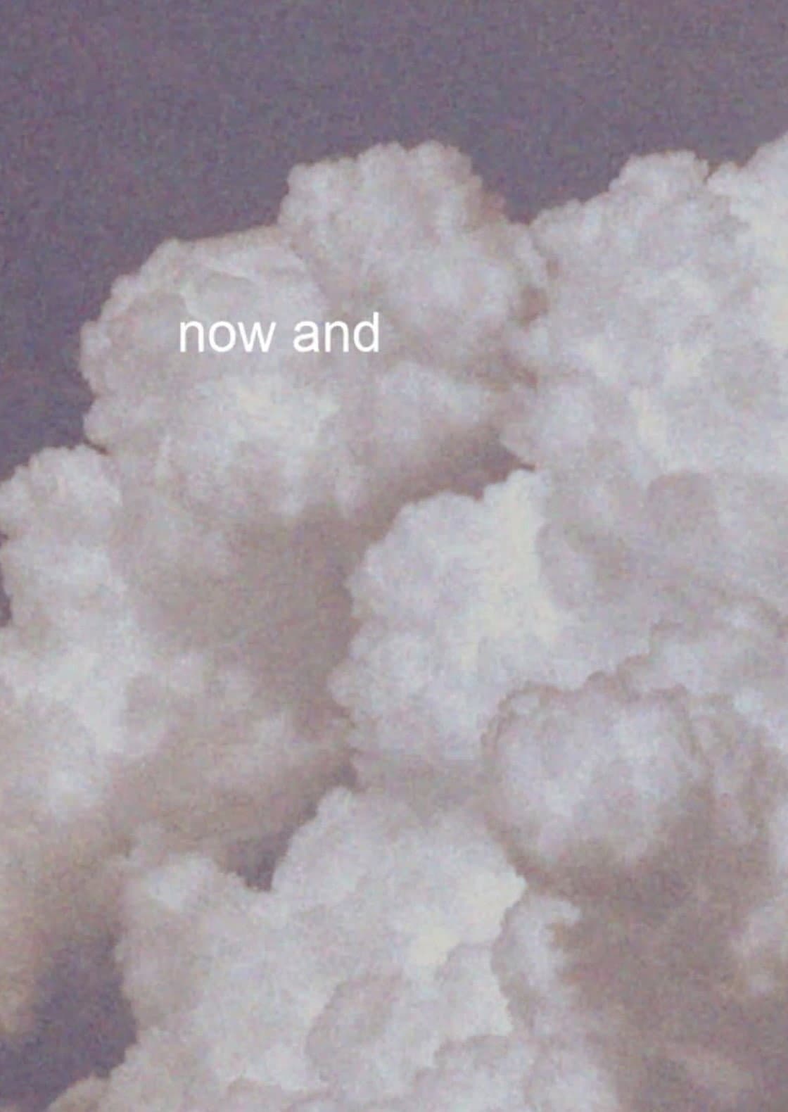 now and backdrop