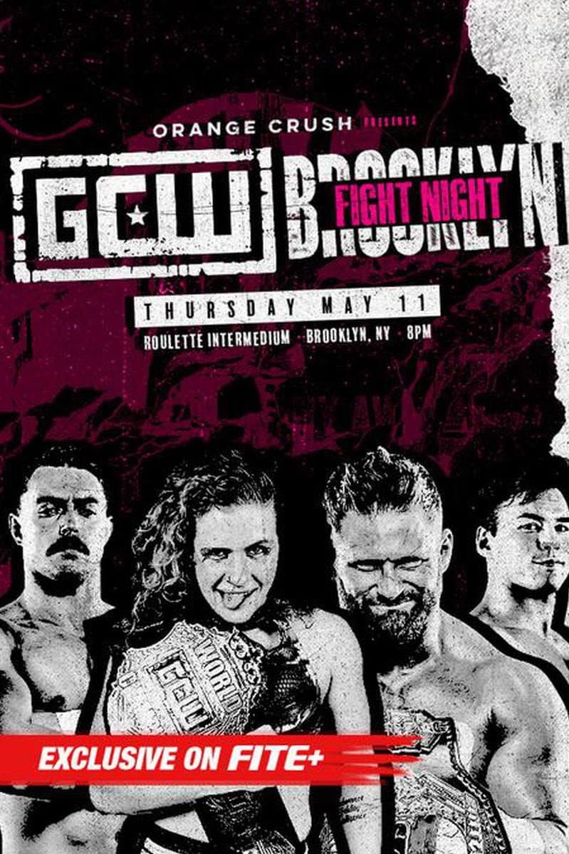 GCW Fight Night Brooklyn backdrop