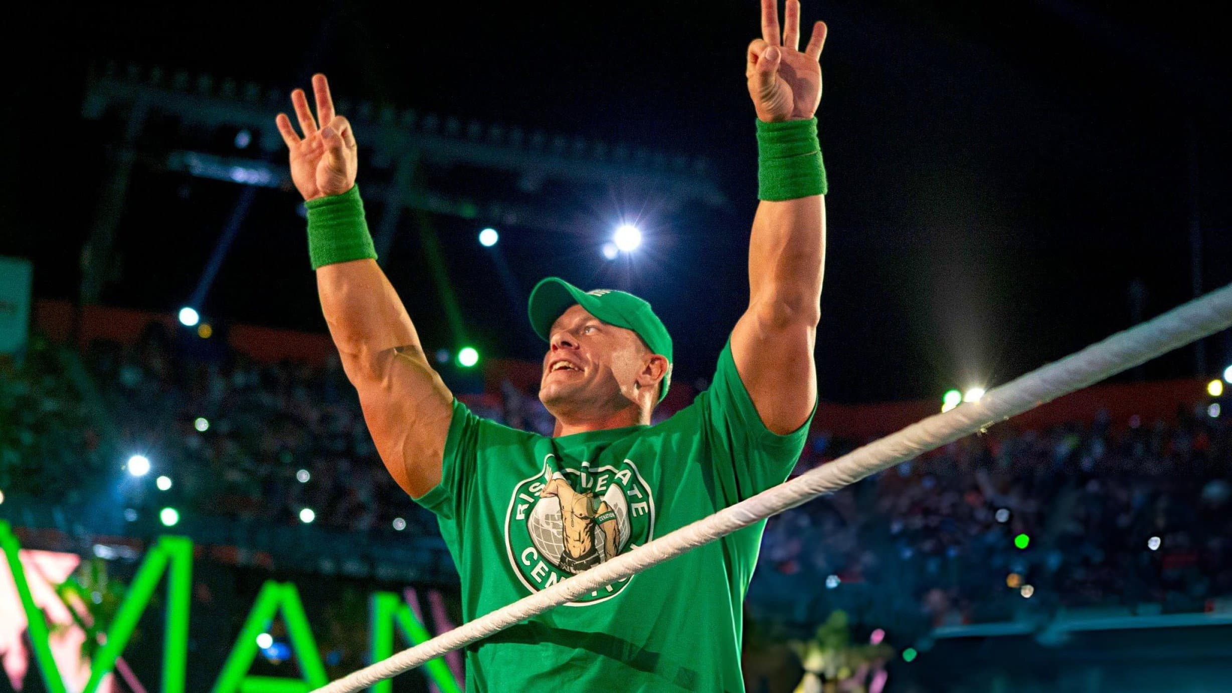 The John Cena Experience backdrop