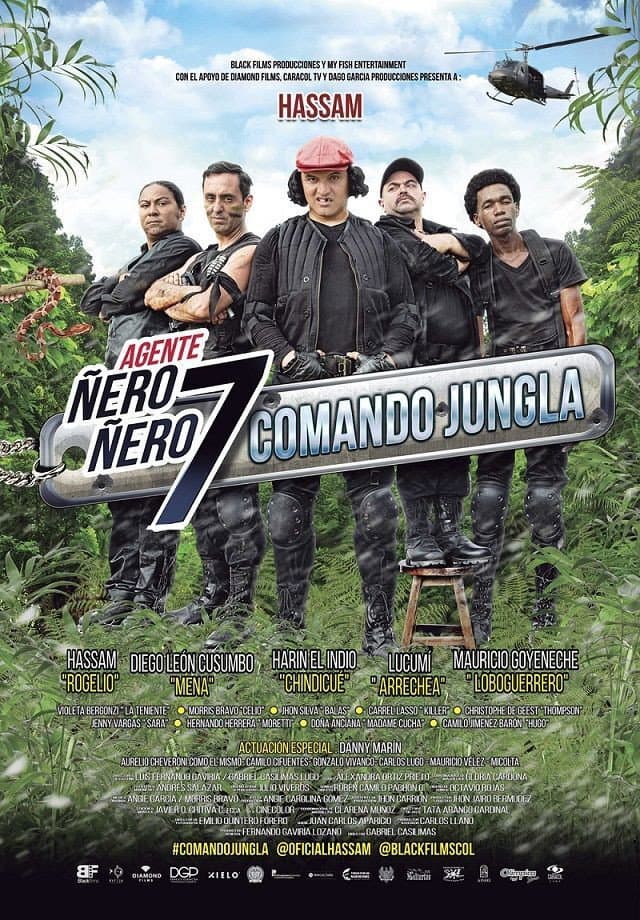 Agente Ñero Ñero 7: Comando jungla backdrop