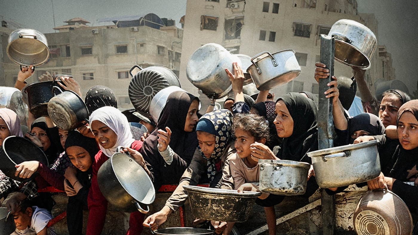 Gaza, l'arme de la faim ? backdrop