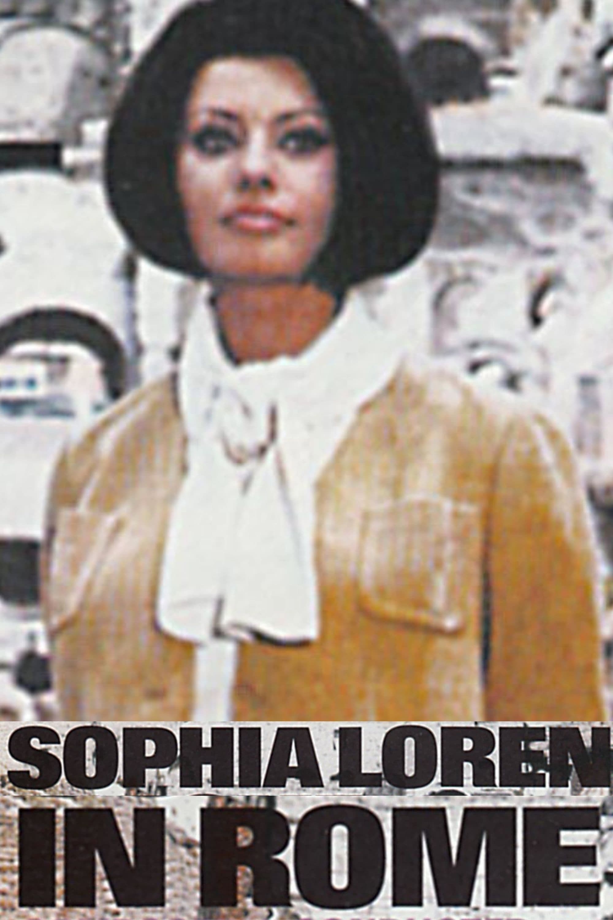 Sophia Loren in Rome backdrop