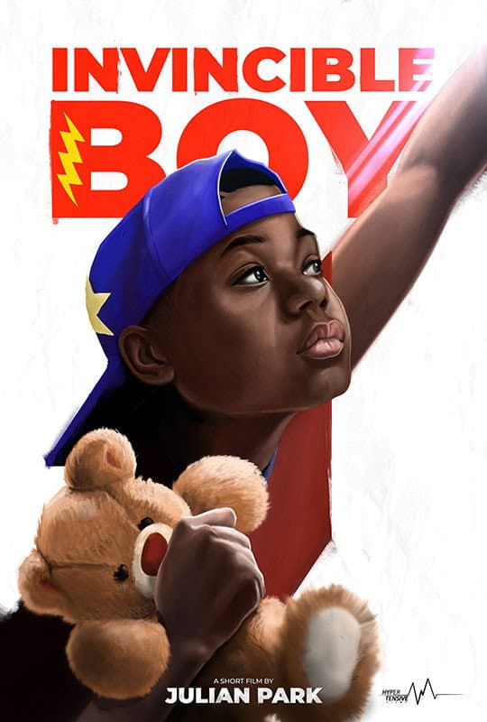 Invincible Boy backdrop