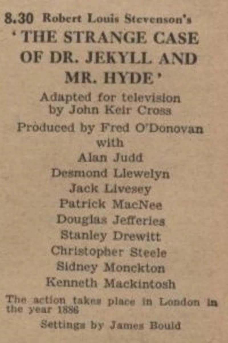 The Strange Case of Dr. Jekyll and Mr. Hyde backdrop