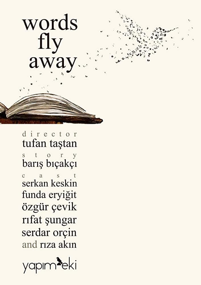 Words Fly Away backdrop