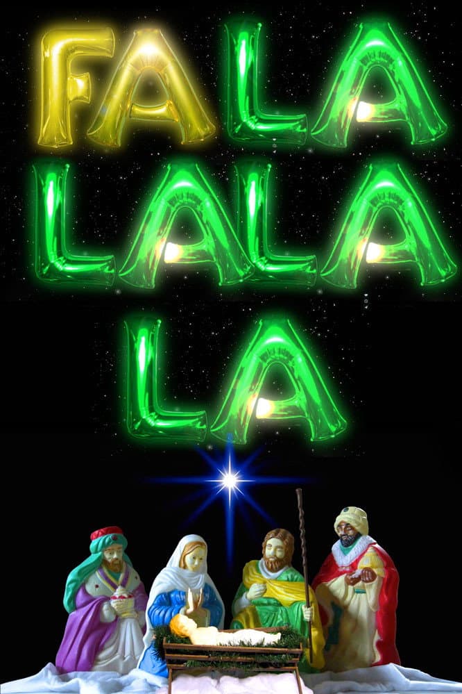FaLaLaLaLa backdrop