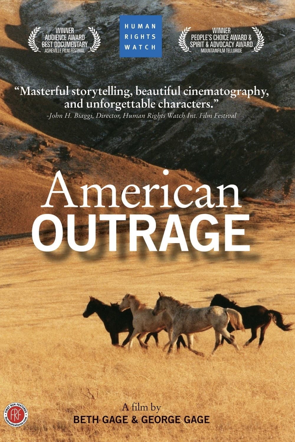 American Outrage backdrop
