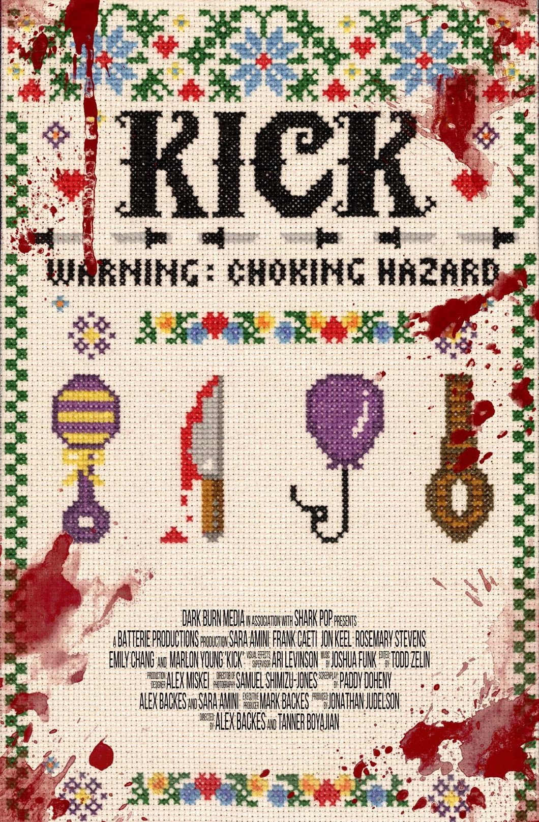 Kick backdrop